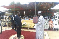 Cérémonie commune Abéché pour le personnel 