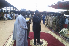 Cérémonie commune Abéché pour le personnel 