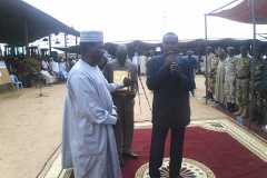 Cérémonie commune Abéché pour le personnel