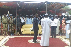 Cérémonie commune Abéché pour le personnel 