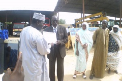 Cérémonie commune Abéché pour le personnel 