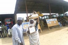 Cérémonie commune Abéché pour le personnel 