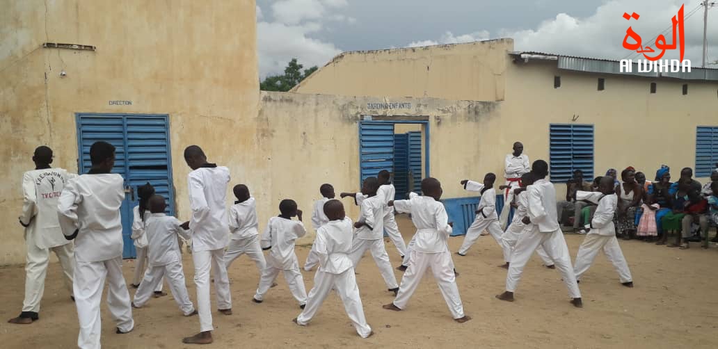 Taekwondo Abéché cérémonie