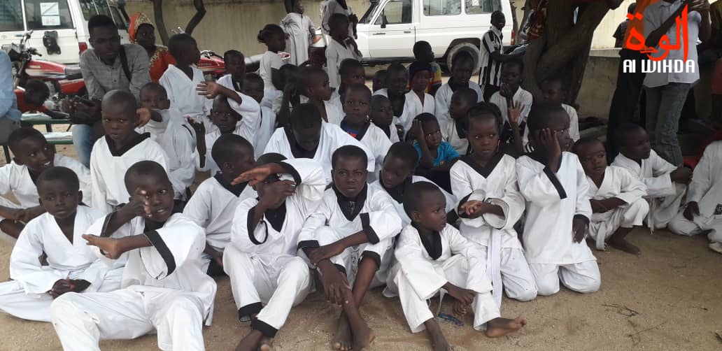 Taekwondo Abéché cérémonie