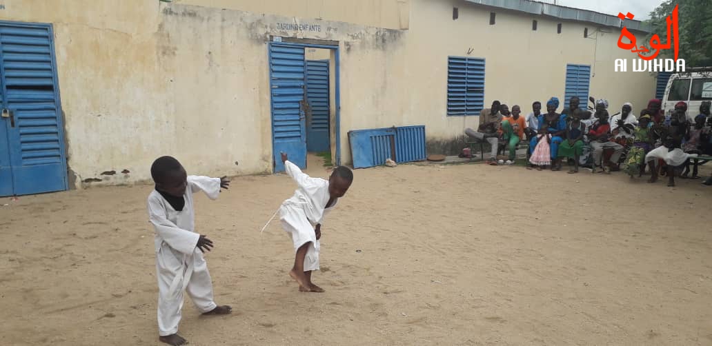 Taekwondo Abéché cérémonie