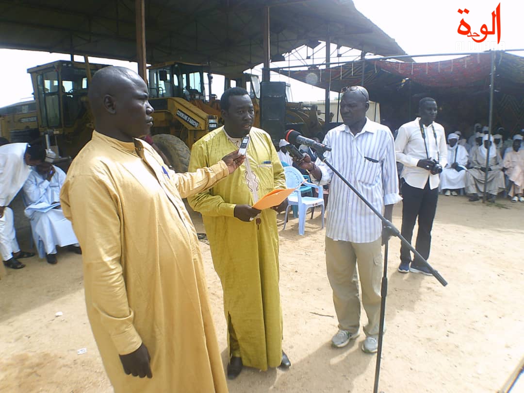 Cérémonie commune Abéché pour le personnel