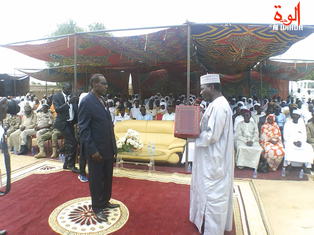 Cérémonie commune Abéché pour le personnel