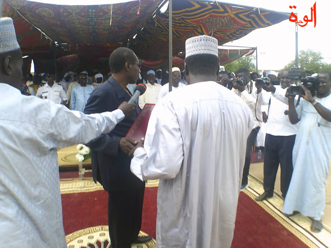 Cérémonie commune Abéché pour le personnel