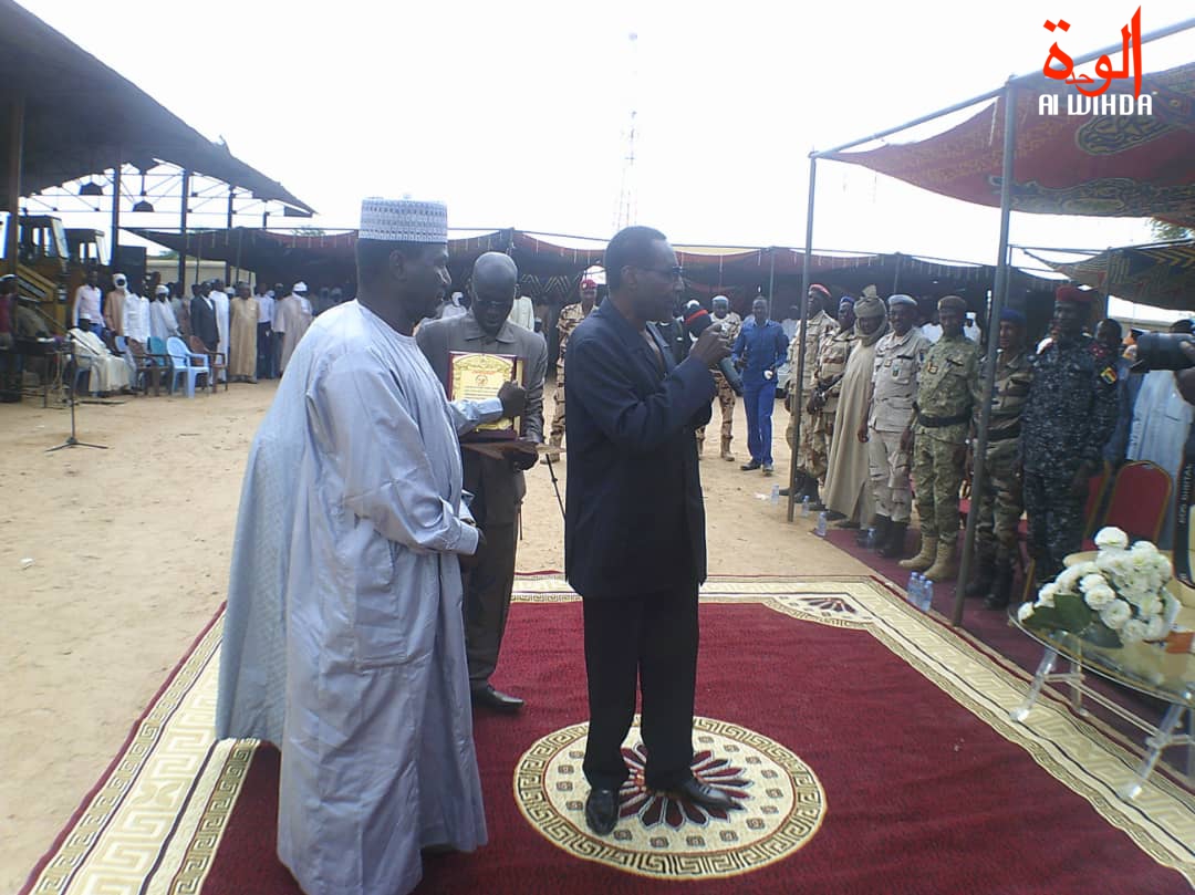 Cérémonie commune Abéché pour le personnel