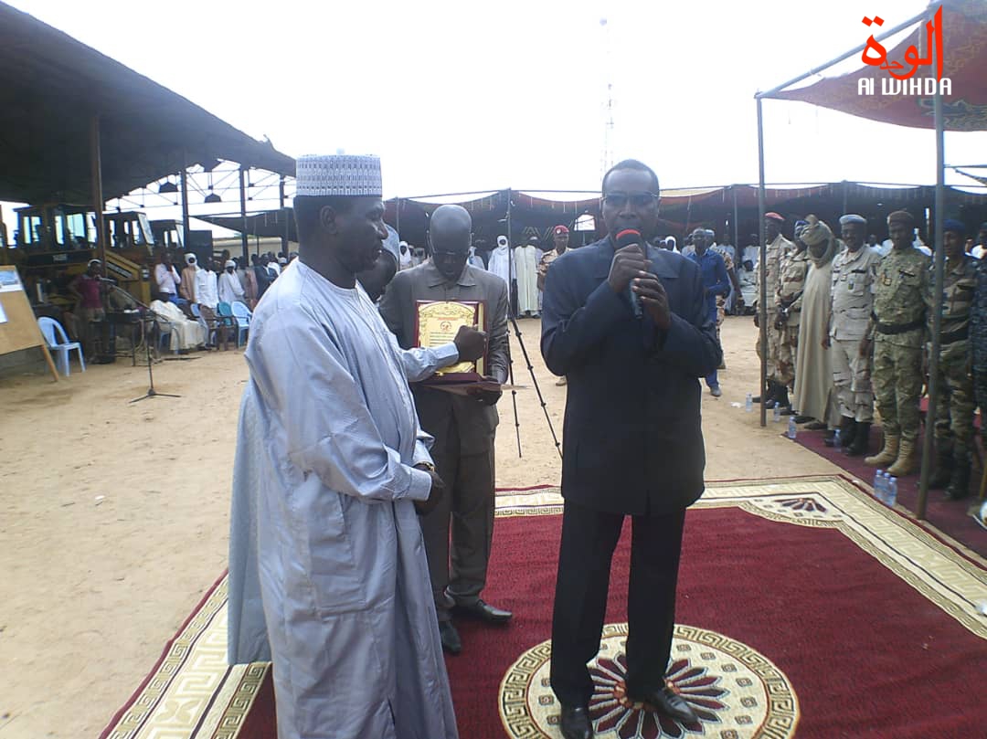 Cérémonie commune Abéché pour le personnel