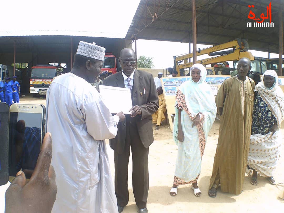 Cérémonie commune Abéché pour le personnel
