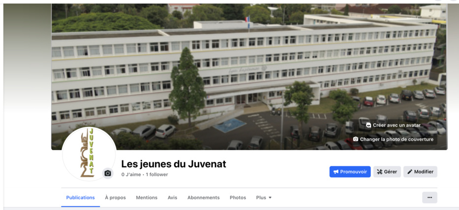 Les jeunes du Juvenat ont maintenant leur page Facebook Les jeunes du Juvenat ont maintenant leur page Facebook