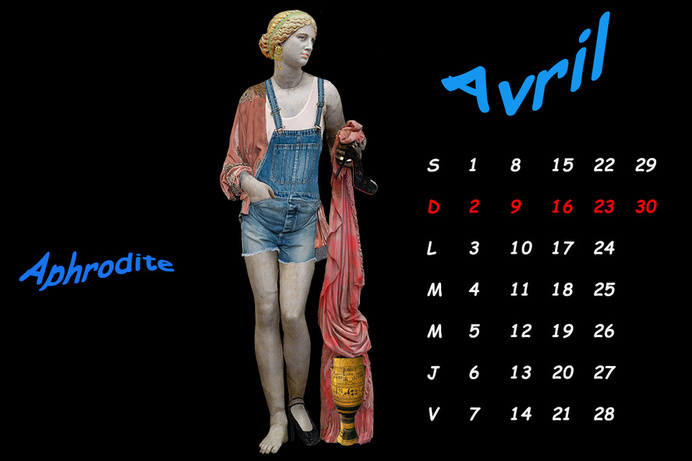 Aphrodite décontractée