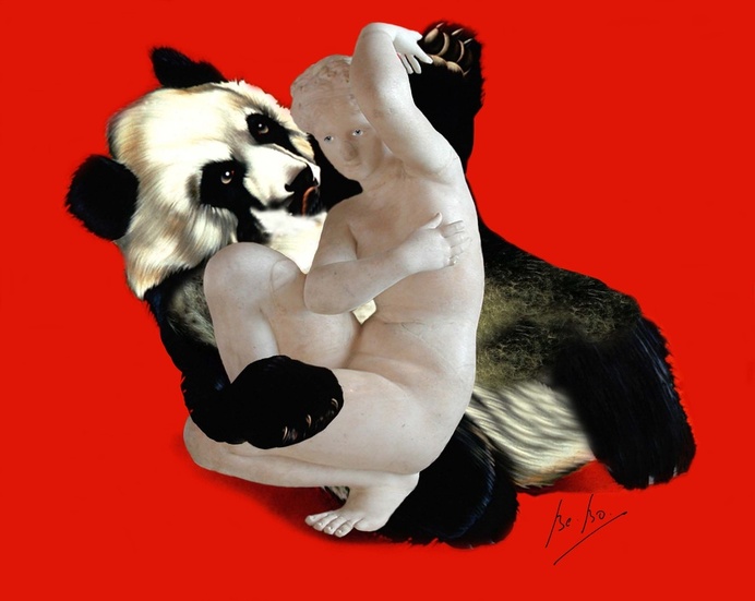 Baigneuse réconfortée