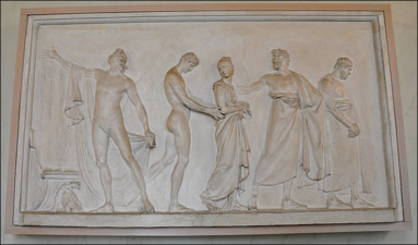 Briséis rendue par Achille aux hérauts d’Agamemnon, (Musée Correr, Venise) Briséis rendue par Achille aux hérauts d’Agamemnon, (Musée Correr, Venise)