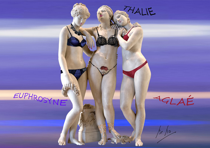 Décembre, Les Trois Grâces