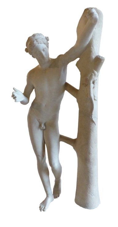 Apollon Sauroctone, copie du Louvre
