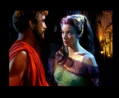 Kirk Douglas et Sylvana Mangano, Ulysse, 1954 Kirk Douglas et Sylvana Mangano, Ulysse, 1954