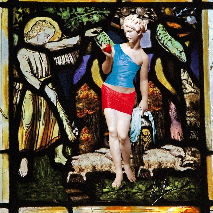 L'Ange menace Aphrodite