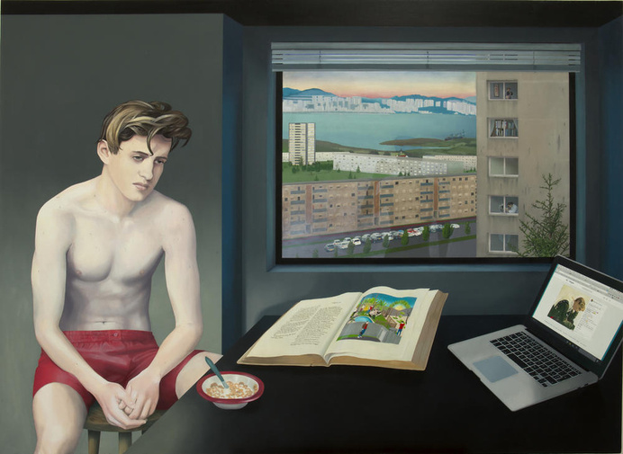 Vue d'un appartement, Jean Claracq