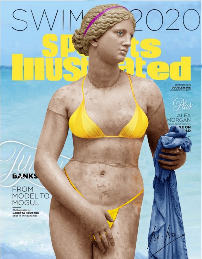 La revue sportive Sports Illustrated laisse sa Une à Aphrodite
