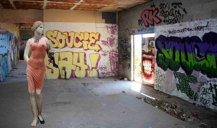 Antiquité et Post modernisme !  Choc des cultures...