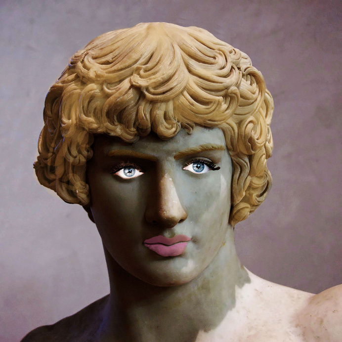 La jeunesse figée dans son éternité...  aux musées archéologiques de Delphes, d'Athènes, du Vatican...