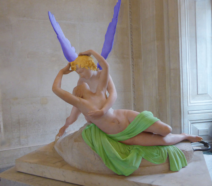 Psyché, ranimée par le baiser de l'Amour