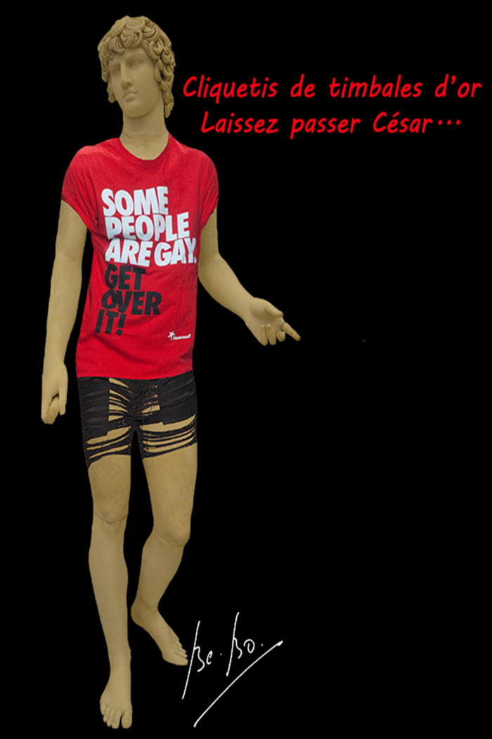 Inspiré du défilé Gareth Pugh, sur des paroles de Hervé Cristiani printemps été 2014