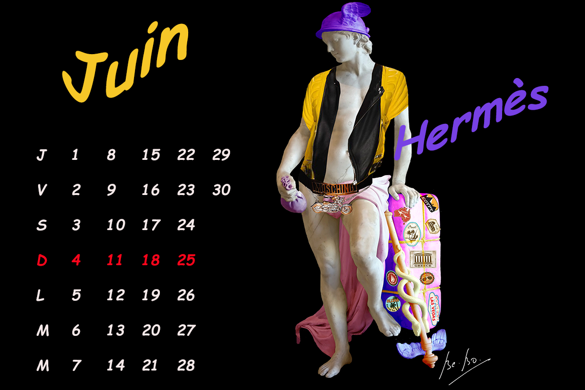 Hermès prêt de s'embarquer Hermès prêt de s'embarquer