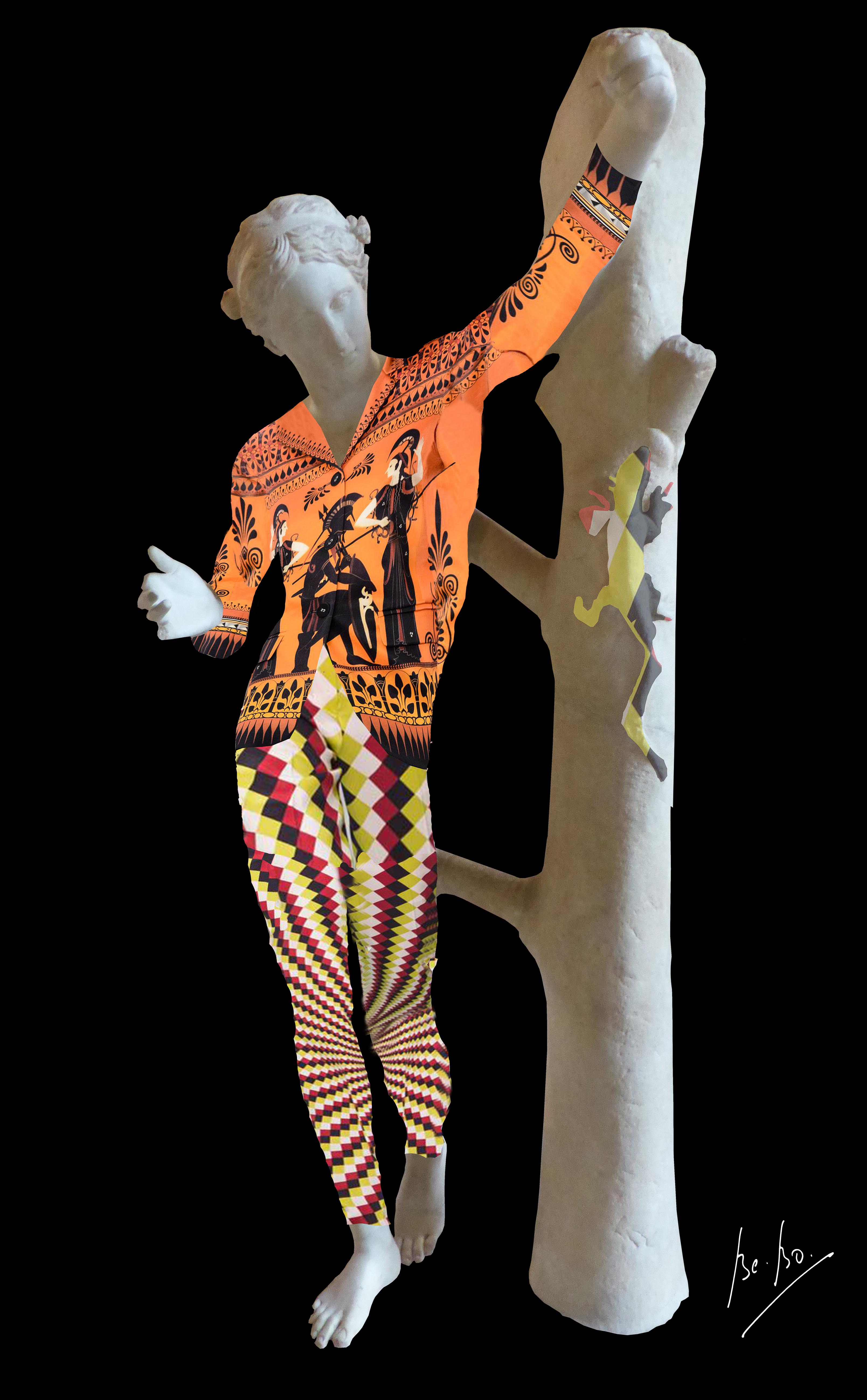 Sauroctone à figures rouges Sauroctone à figures rouges