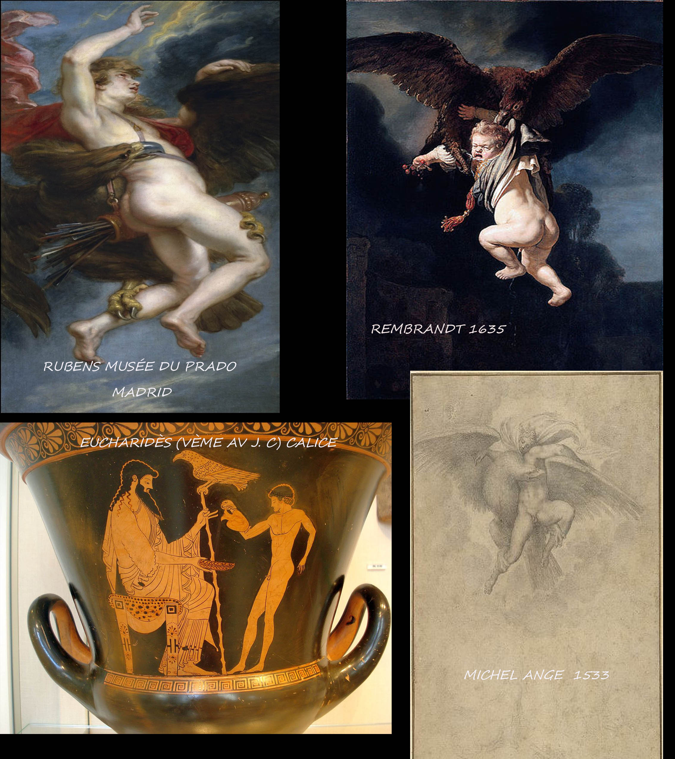 Ganymède inspire les artistes Ganymède inspire les artistes