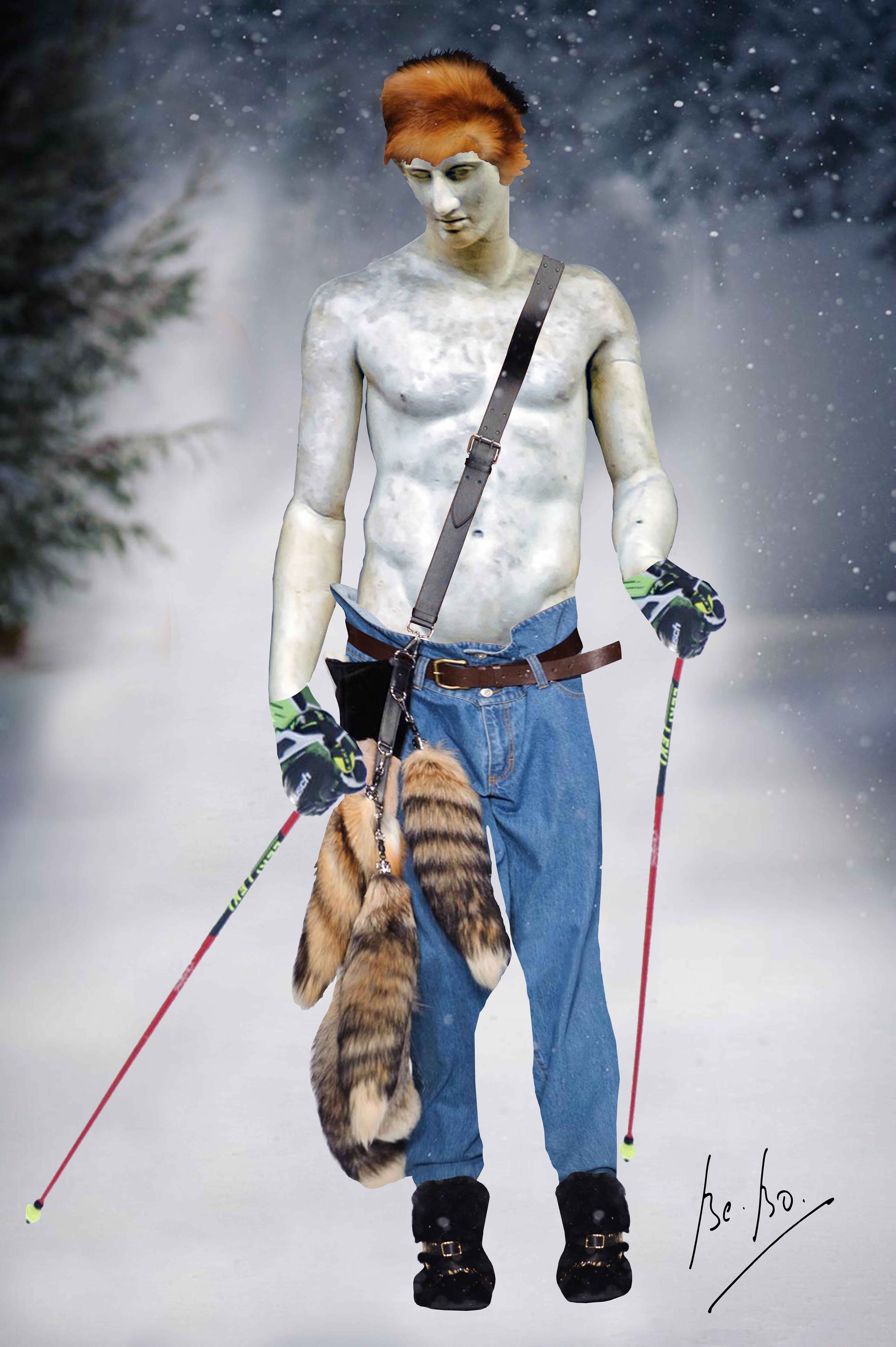 Athlète vainqueur en piste Athlète vainqueur en piste