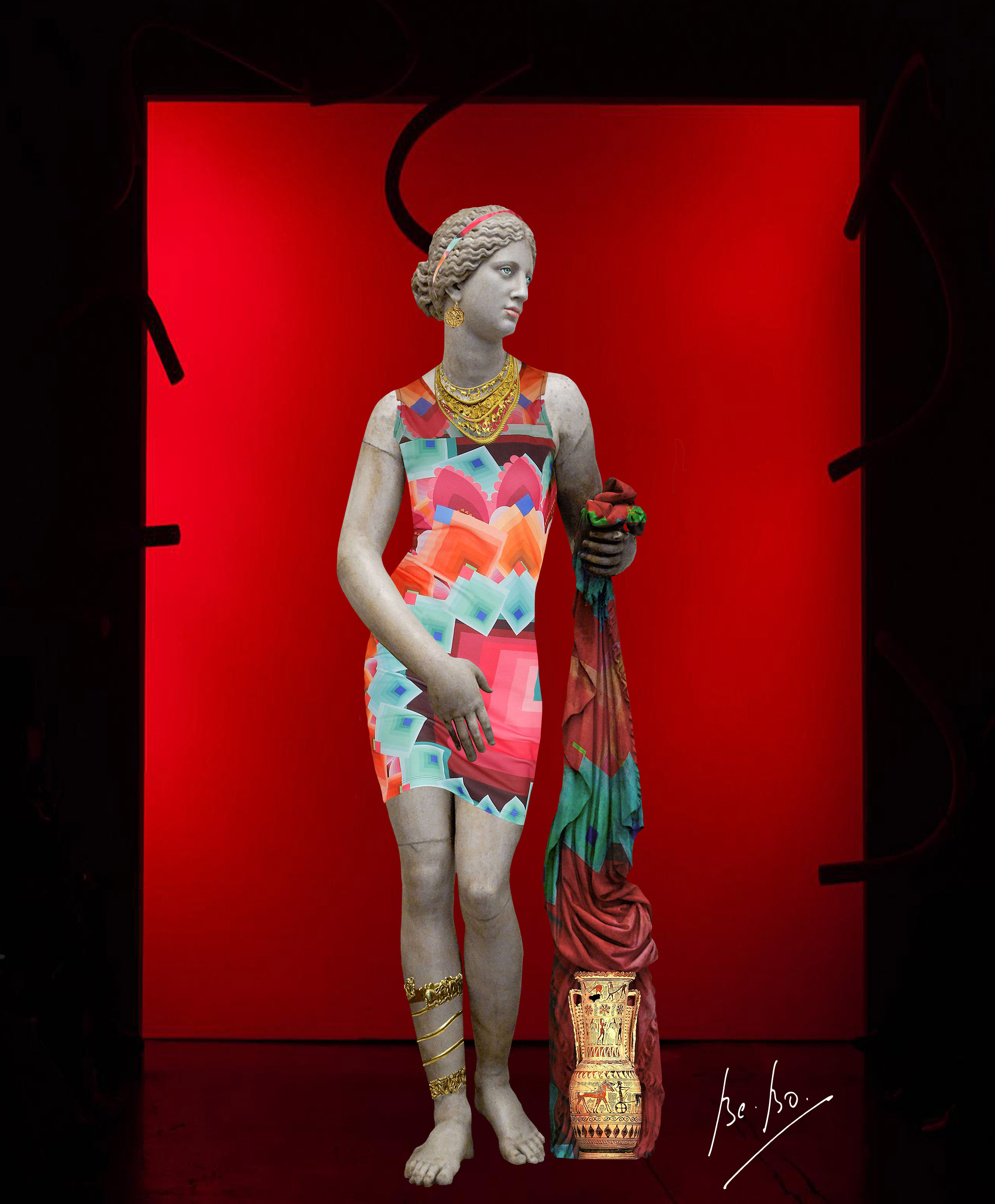 Phrynè défile chez Chromat Phrynè défile chez Chromat