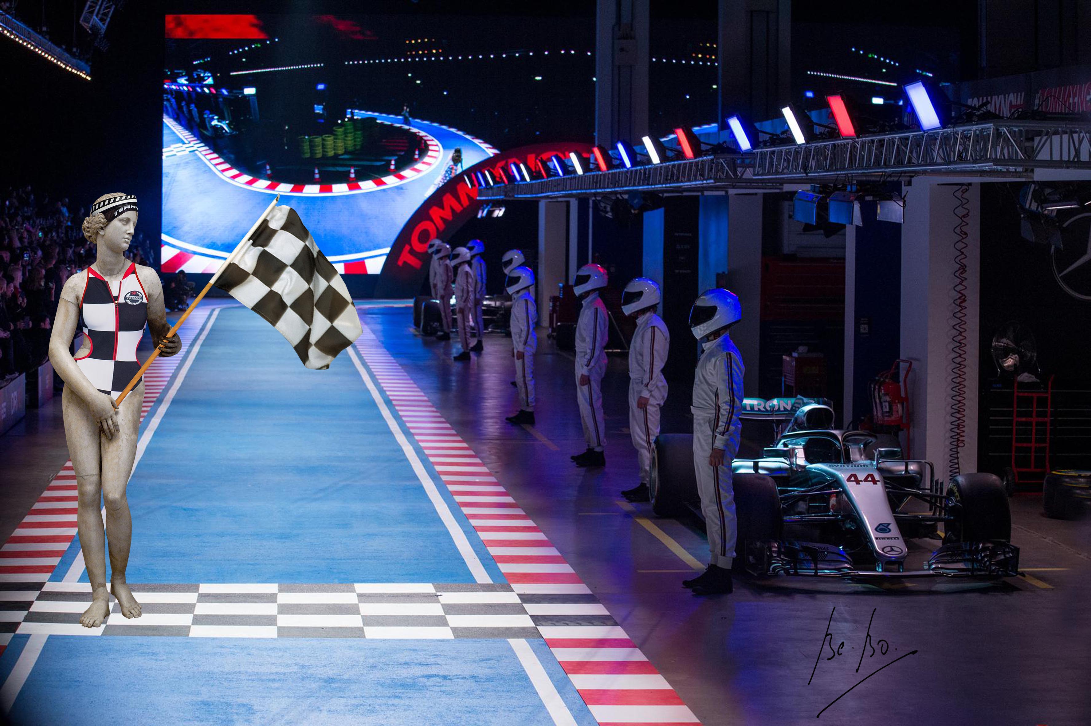 Défilé Tommy Hilfiger printemps-été 2018, Milan - Défilé Tommy Hilfiger printemps-été 2018, Milan -