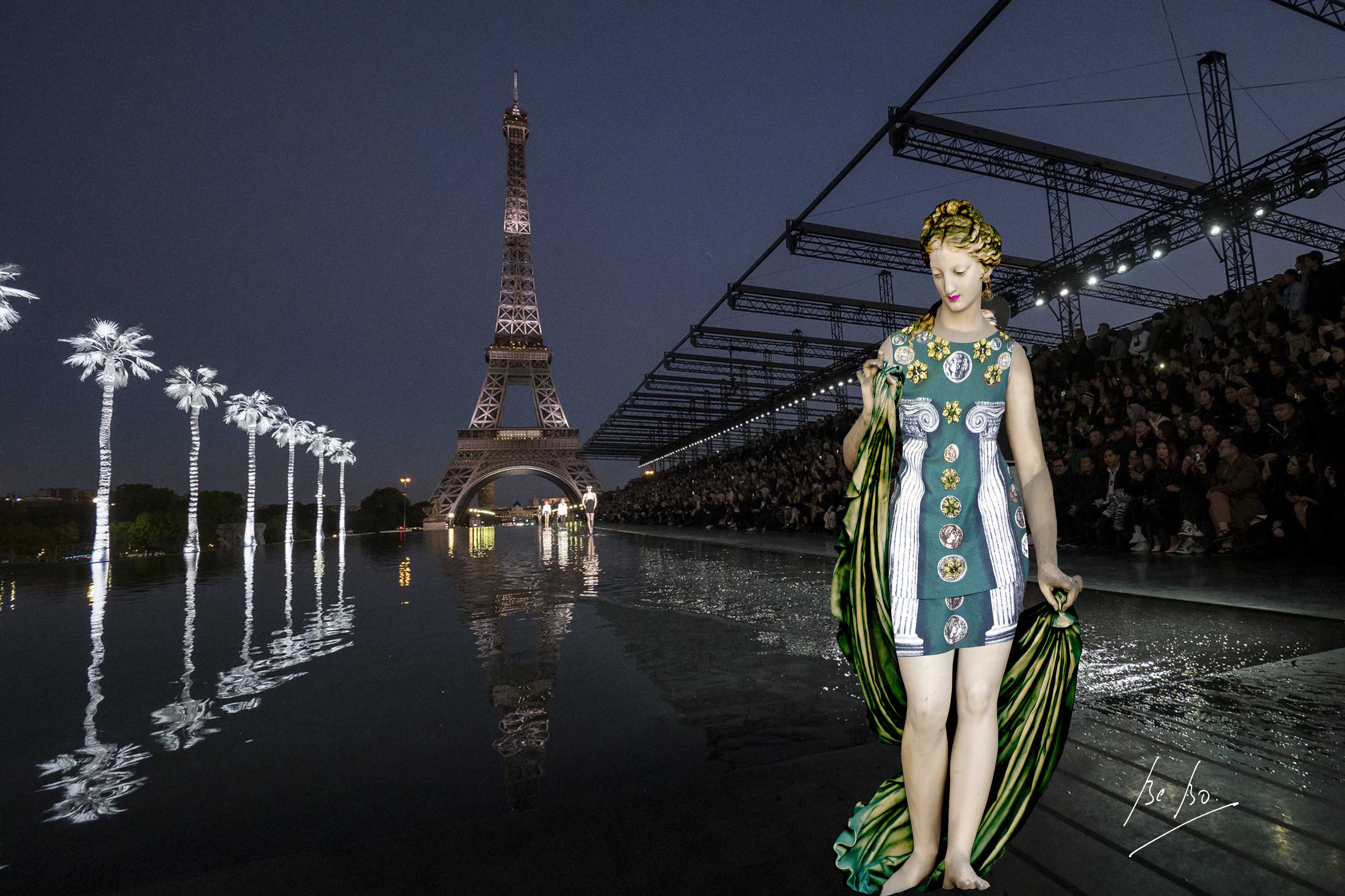 Défilé Saint Laurent, Printemps - Eté, 2019