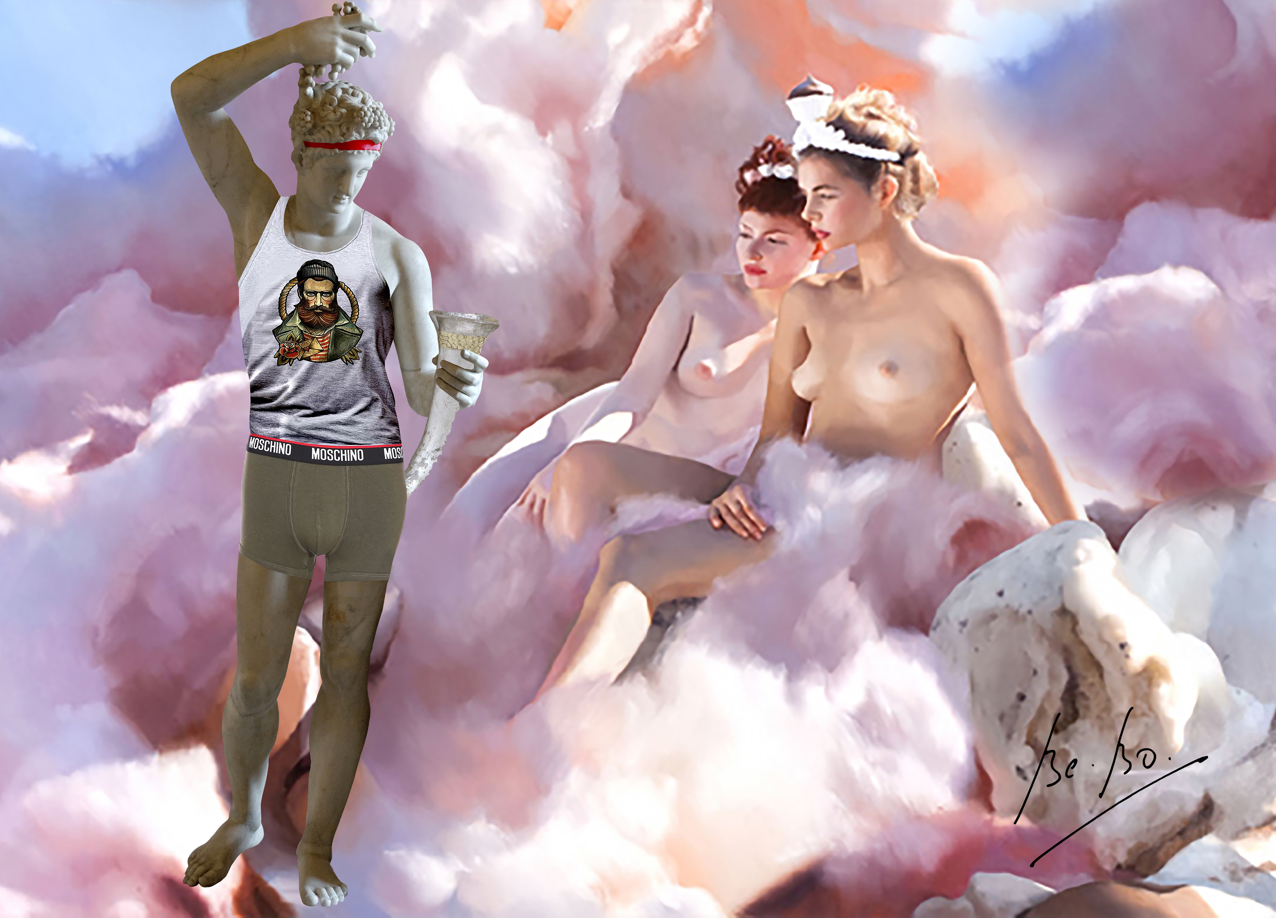 Erotisme latent dans ce tableau Consuming Folly, 2010, Will Cotton Erotisme latent dans ce tableau Consuming Folly, 2010, Will Cotton