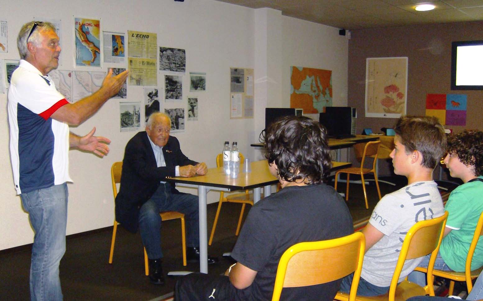 Présentation du commandant F. Scarbonchi Présentation du commandant F. Scarbonchi