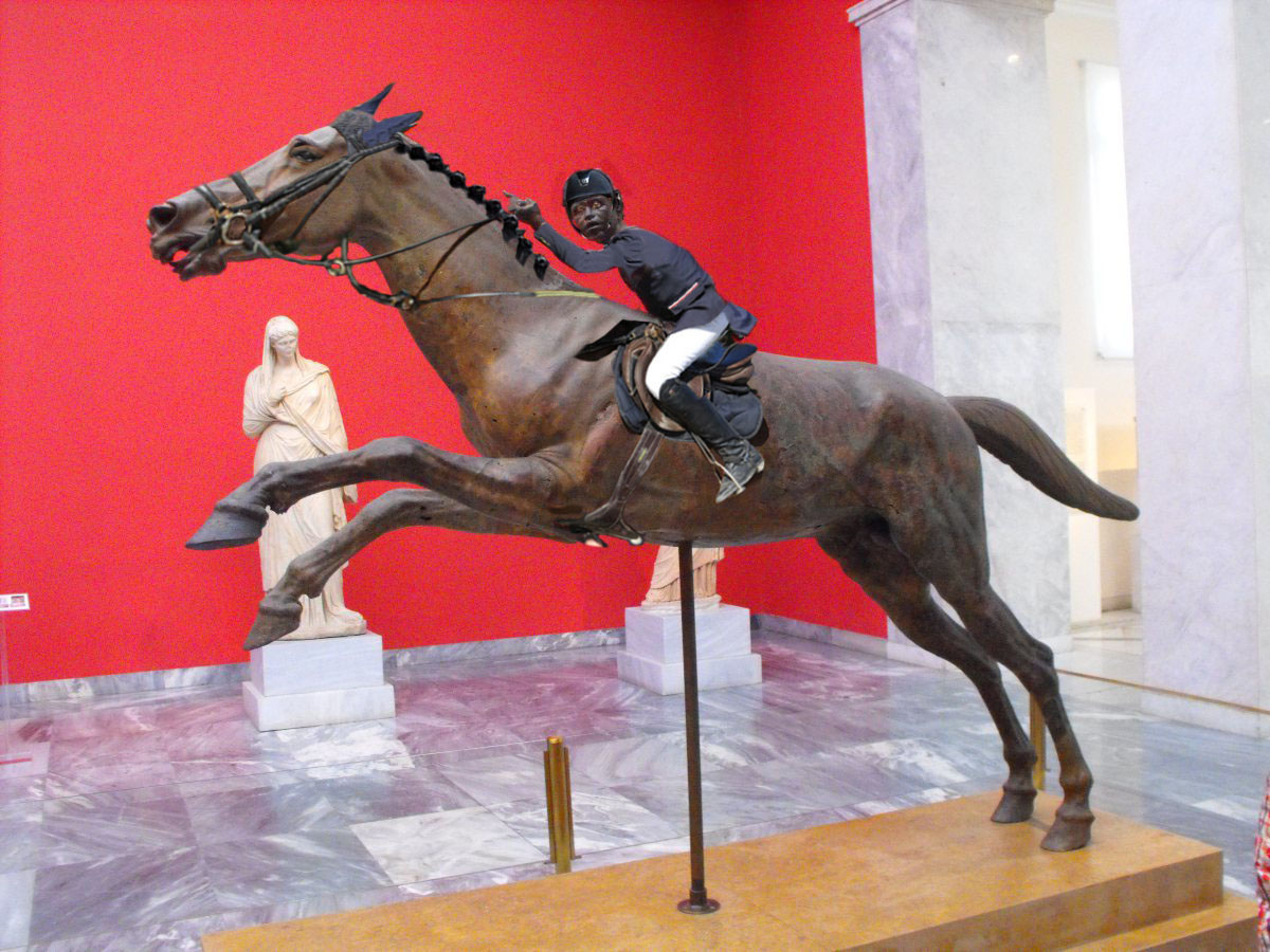 A l'aise le gamin... A l'aise le gamin...