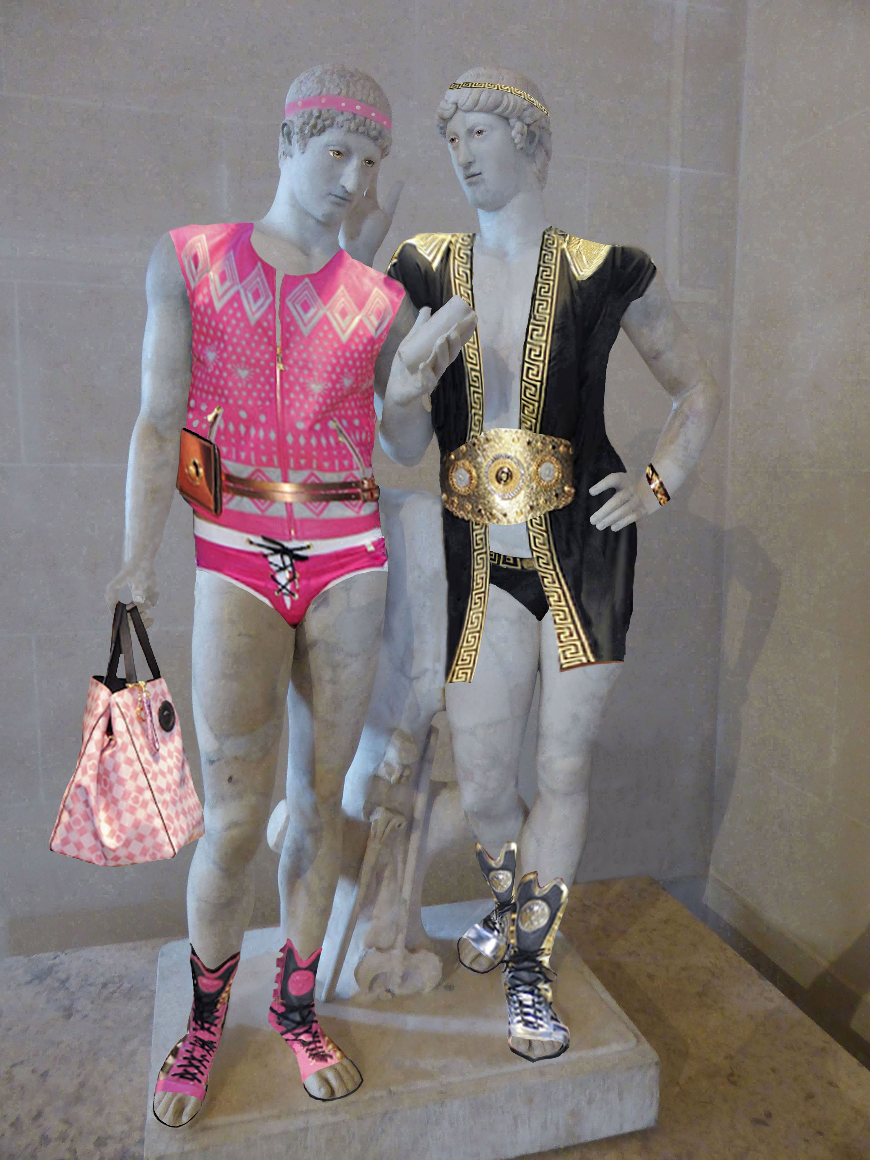 Oreste et Pylade version Donatella Versace 2013 Oreste et Pylade version Donatella Versace 2013