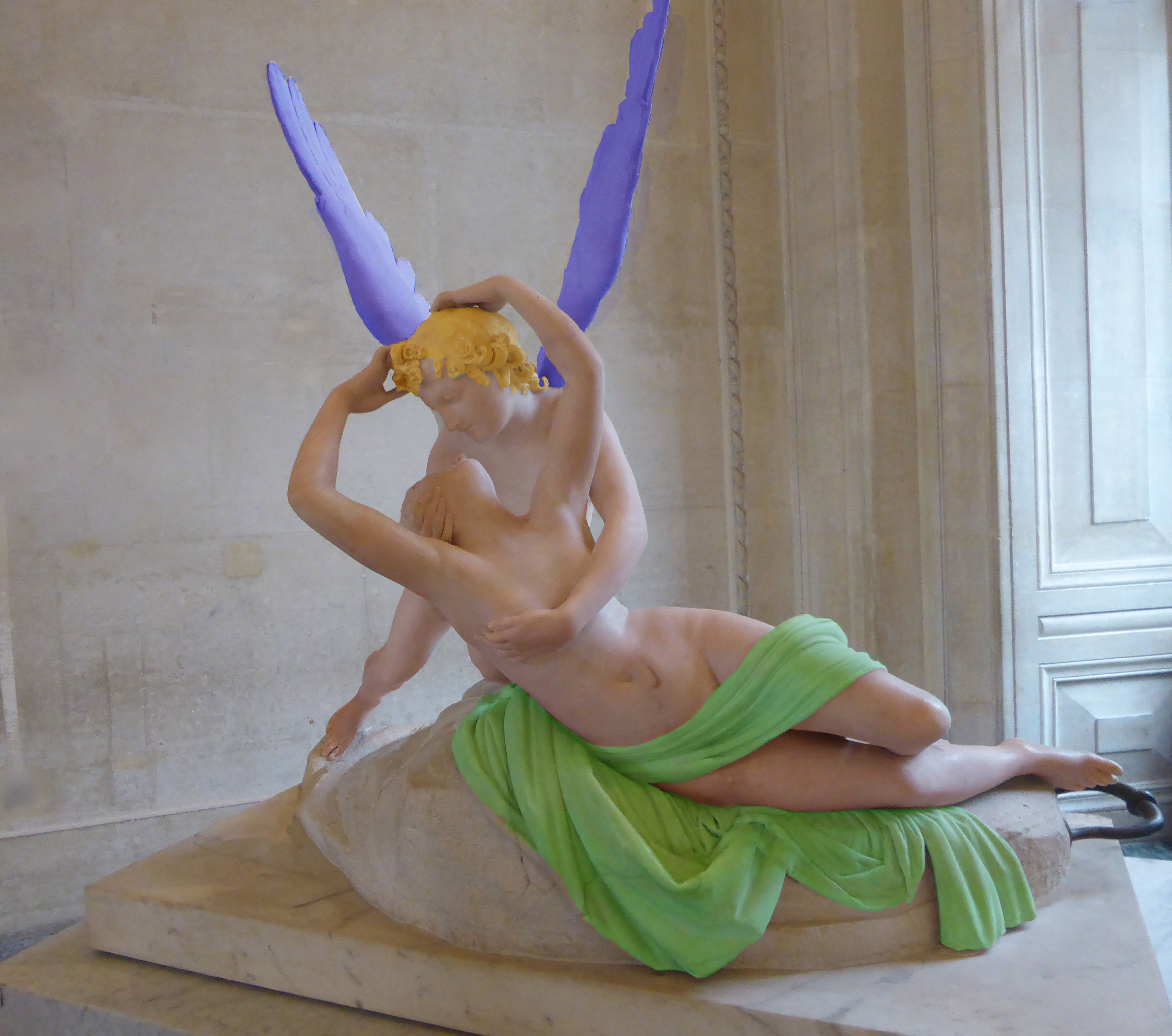 Psyché, ranimée par le baiser de l'Amour