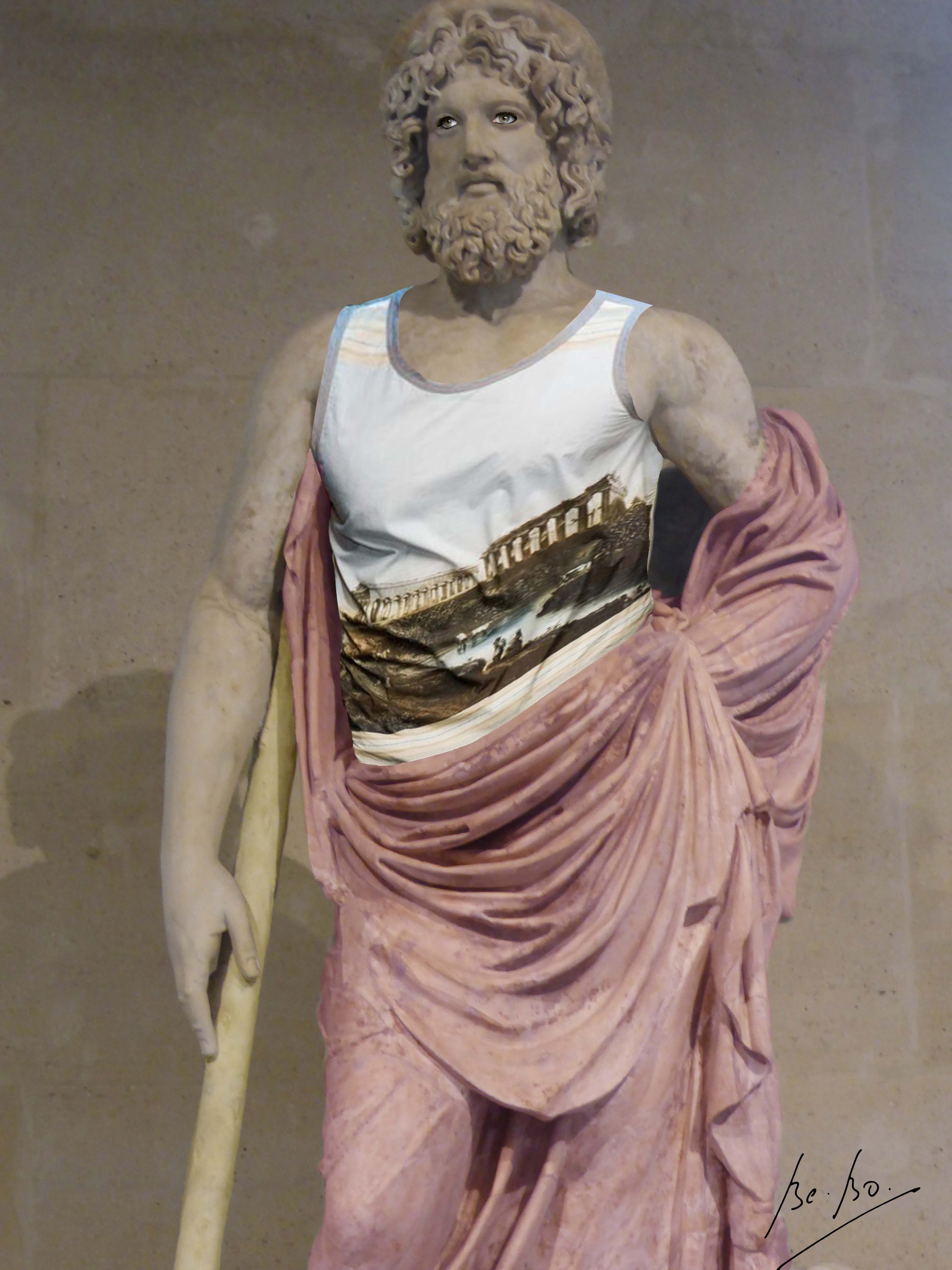 Asclépios, près de ses temples Asclépios, près de ses temples