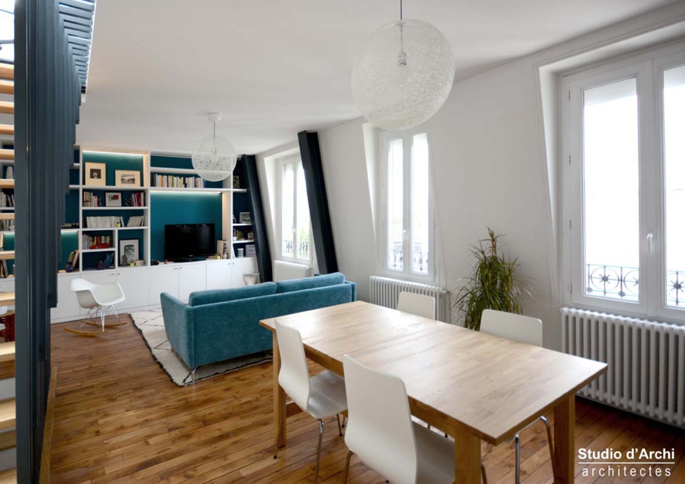 A Paris: un duplex avec terrasse A Paris: un duplex avec terrasse