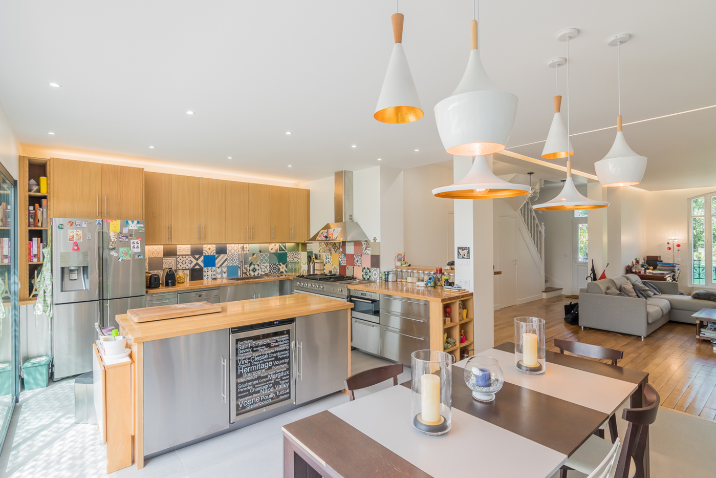 202 m² : Extension d'une meulière 202 m² : Extension d'une meulière