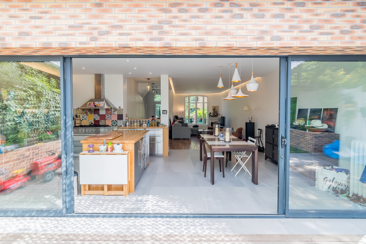 202 m² : Extension d'une meulière 202 m² : Extension d'une meulière