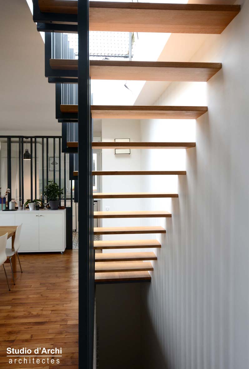 A Paris: un duplex avec terrasse