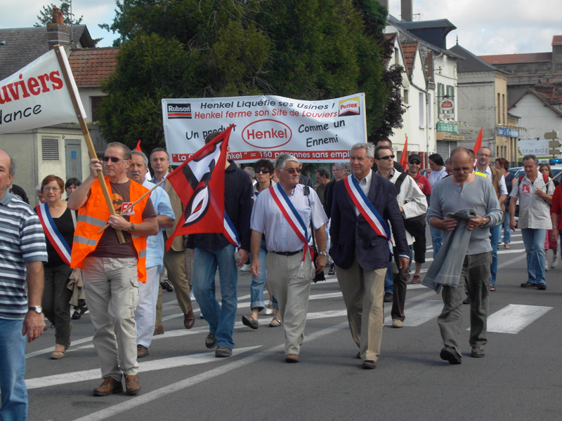 Les élus de Louviers soutiennent les salariés d'Henkel