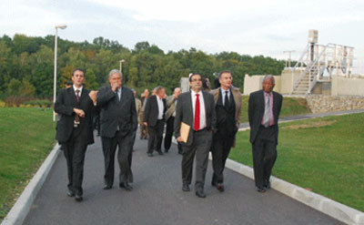Heudebouville : la station d'épuration inaugurée