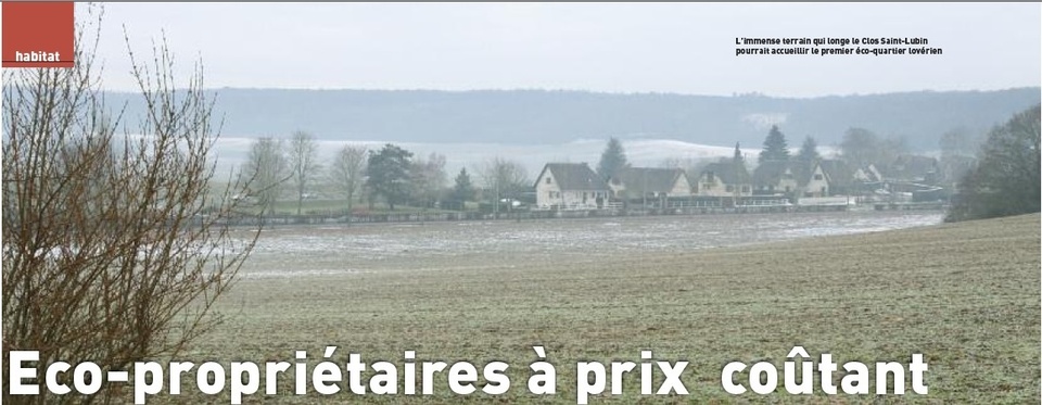 A Louviers, devenez éco-propriétaire... à prix coûtant