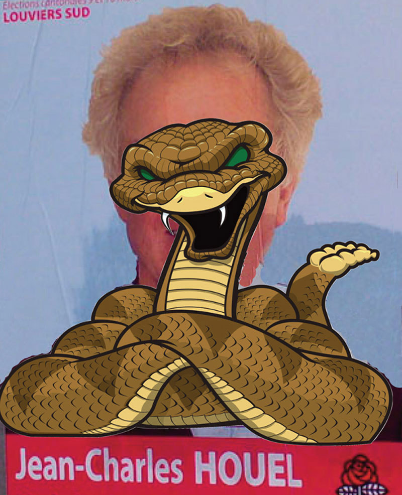 Tribunal d'Evreux  le serpent à sornettes devant ses juges